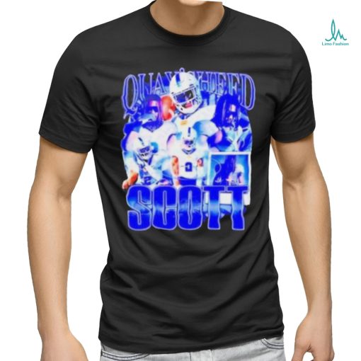 Official Kentucky Wildcats Football Quaysheed Scott photos t shirt