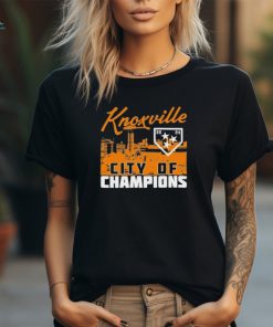 Official Knoxville 2024 City of Champions Graphic shirt