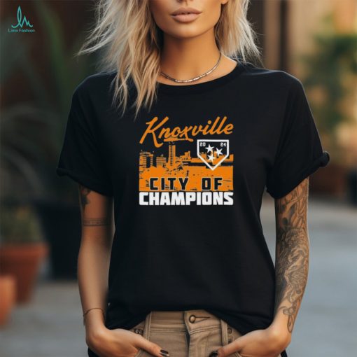 Official Knoxville 2024 City of Champions Graphic shirt