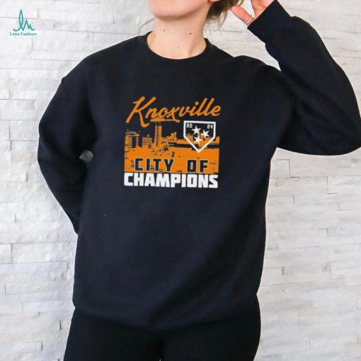 Official Knoxville 2024 City of Champions Graphic shirt