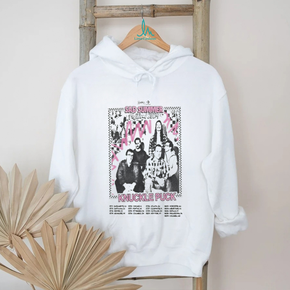Official Knuckle Puck Sad Summer Fest Tour 2024 Poster shirt Official Knuckle Puck Sad Summer Fest Tour 2024 Poster shirt
