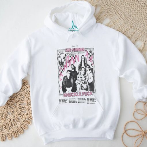 Official Knuckle Puck Sad Summer Fest Tour 2024 Poster shirt