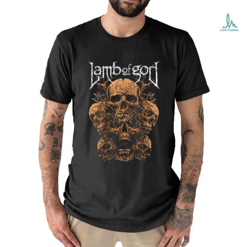 Official Lamb Of God Merch Store Lamb Of God Rooted Skull Shirt