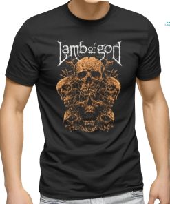 Official Lamb Of God Merch Store Lamb Of God Rooted Skull Shirt