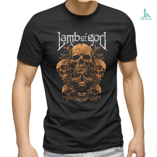 Official Lamb Of God Merch Store Lamb Of God Rooted Skull Shirt