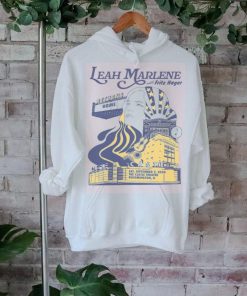 Official Leah Marlene Sept 7 2024 Castle Theatre Bloomington IL poster t shirt
