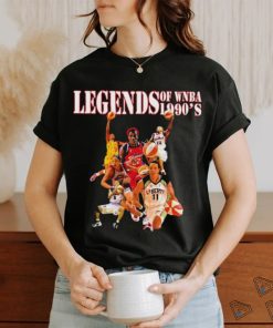 Official Legends Of Wnba 1990’s Women’s Player Images T shirt