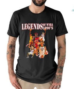 Official Legends Of Wnba 1990’s Women’s Player Images T shirt