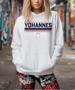 Official Lily Yohannes Amsterdamsche Football Club Ajax Stripe Uswntpa t shirt