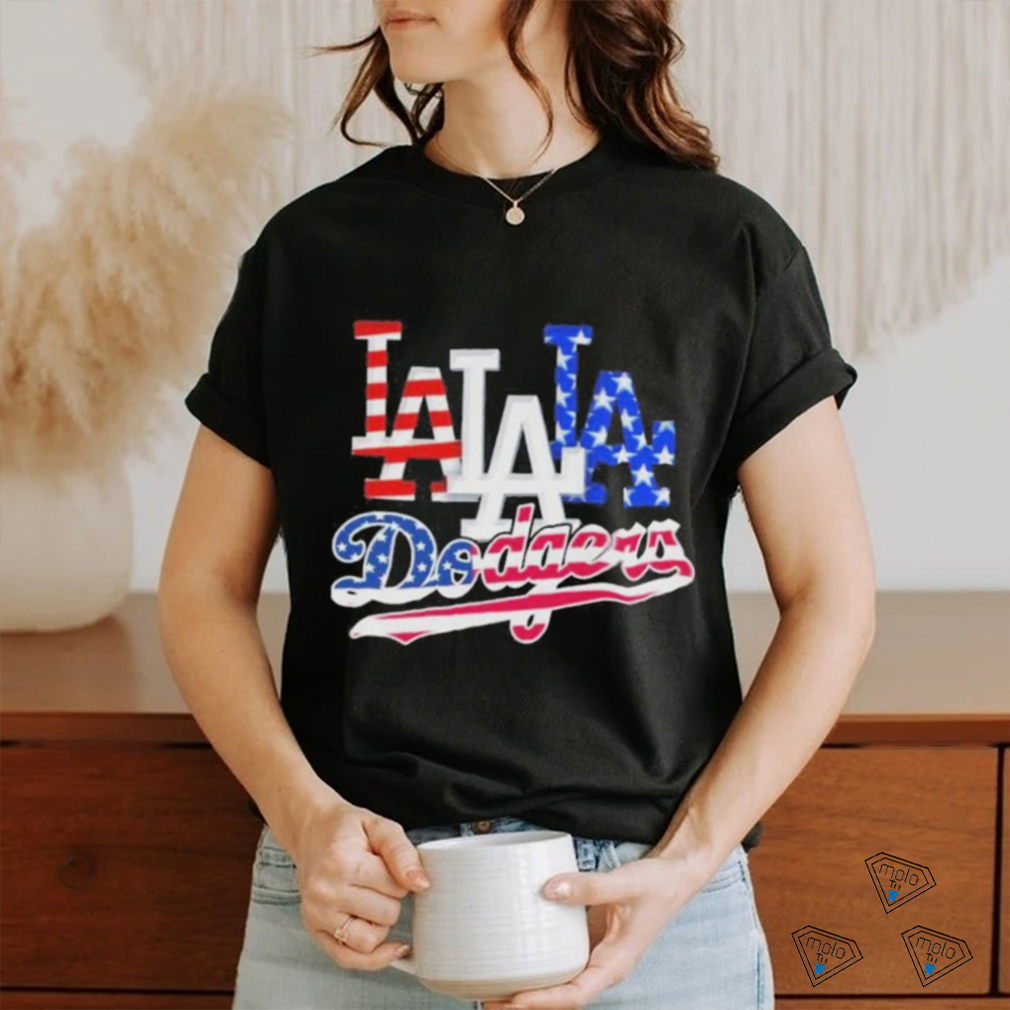 Official Los Angeles Dodgers Baseball Team Celebrating 4th Of July T Shirt Official Los Angeles Dodgers Baseball Team Celebrating 4th Of July T Shirt