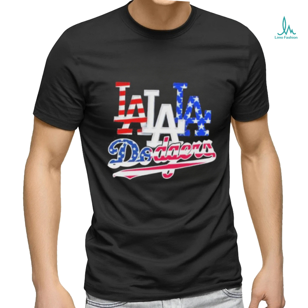 Official Los Angeles Dodgers Baseball Team Celebrating 4th Of July T Shirt Official Los Angeles Dodgers Baseball Team Celebrating 4th Of July T Shirt