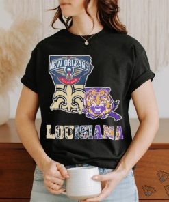 Official Louisiana Sports Teams Logo 2024 Shirt