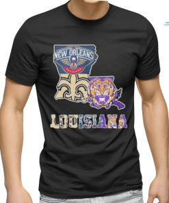 Official Louisiana Sports Teams Logo 2024 Shirt