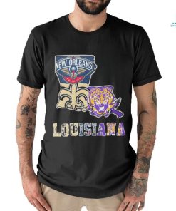 Official Louisiana Sports Teams Logo 2024 Shirt