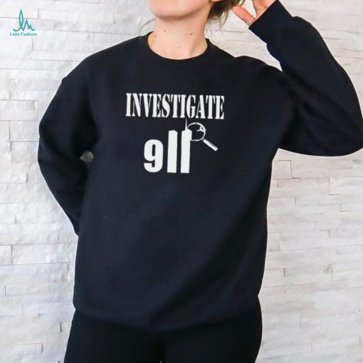Official Luke Rudkowski Investigate 911 t shirt