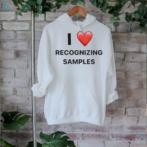 Official Marti Arti I Love Recognizing Samples Shirt