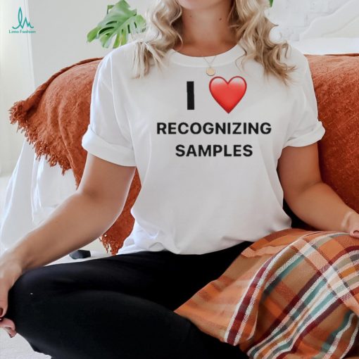 Official Marti Arti I Love Recognizing Samples Shirt