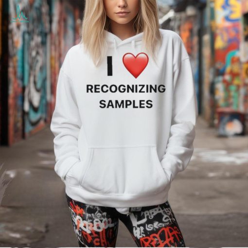 Official Marti Arti I Love Recognizing Samples Shirt