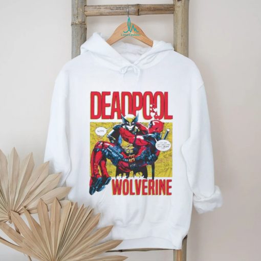 Official Marvel Bestie Couple Deadpool and Wolverine Movie 2024 Shirt