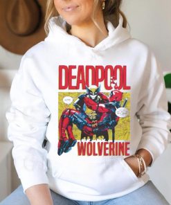 Official Marvel Bestie Couple Deadpool and Wolverine Movie 2024 Shirt