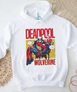 Official Marvel Bestie Couple Deadpool and Wolverine Movie 2024 Shirt