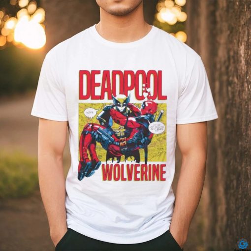 Official Marvel Bestie Couple Deadpool and Wolverine Movie 2024 Shirt