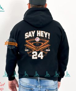 Official Mays Willie Say Hey 24 San Francisco Baseball shirt