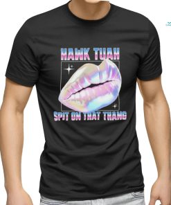 Official Meme Lips Hawk Tuah Spit On That Thang T Shirt