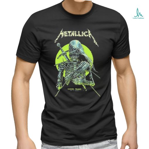 Official Metallica Tonight In Clisson France The M72 World Tour Goes Straight To Hellfest Open Air Festival On June 29 2024 Art By Luke Preece T Shirt