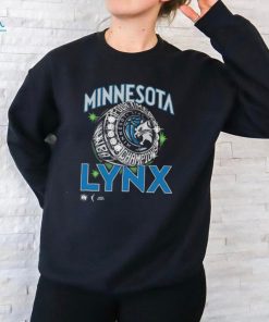 Official Minnesota Lynx Four Time WNBA Commissioner’s Cup Champions Ring T shirt