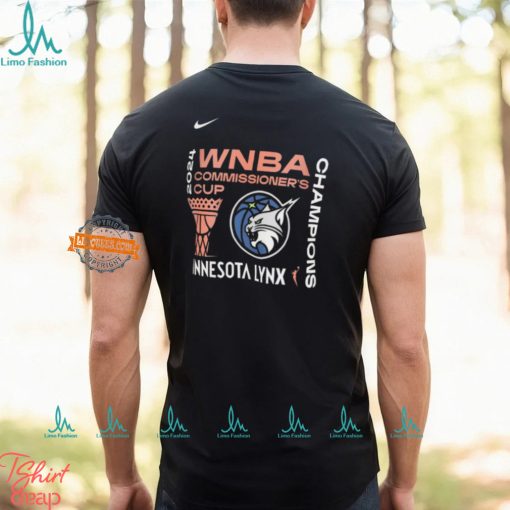 Official Minnesota Lynx Nike Unisex 2024 WNBA Commissioner’s Cup Champions shirt