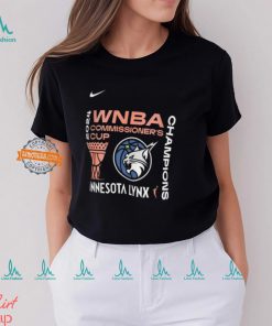 Official Minnesota Lynx Nike Unisex 2024 WNBA Commissioner’s Cup Champions shirt