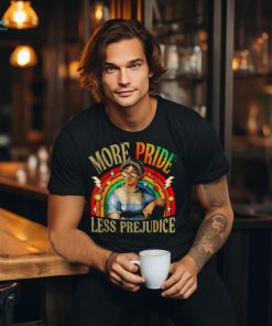 Official More Pride Less Prejudice Rainbow T shirt