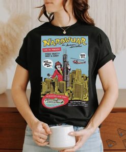 Official Nardwuar The Human Serviette June 17, 2024 The Promontory, Chicago, IL Poster shirt