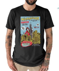 Official Nardwuar The Human Serviette June 17, 2024 The Promontory, Chicago, IL Poster shirt