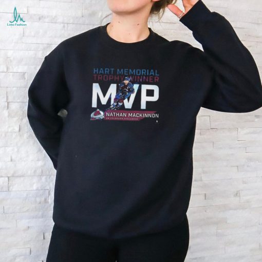 Official Nathan MacKinnon Colorado Avalanche 2024 Hart Memorial Trophy Winner shirt