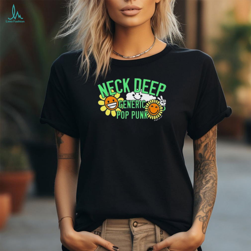 Official Neck Deep Generic Pop Punk The Flower Shirt Official Neck Deep Generic Pop Punk The Flower Shirt
