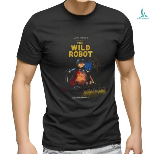 Official New Poster For The Wild Robot Releasing In Theaters On September 27 Vintage T Shirt
