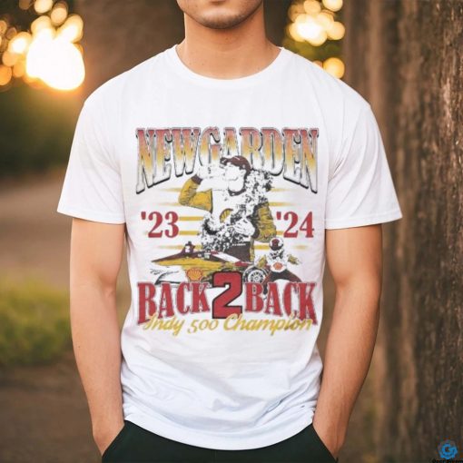 Official Newgarden Back 2 Back 2023 2024 Indy 500 Champion Shirt