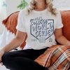 Nature in design printed t shirt