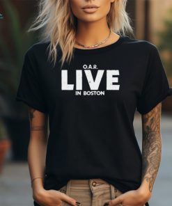 Official O.A.R. July 20 2024 Leader Bank Pavilion Boston MA T Shirt