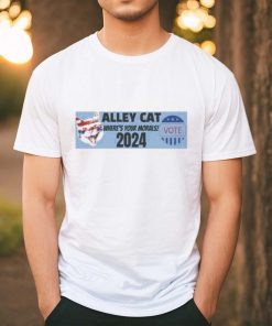 Official Official Alley Cat Where’s Your Morals 2024 Vote T Shirt