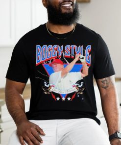 Official Official Donald Trump Bogey Style God Bless America T Shirt