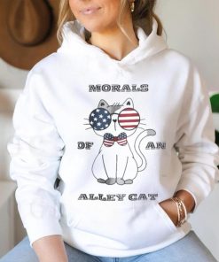 Official Official Morals Of An Alley Cat American 2024 T Shirt, hoodie, sweater, long sleeve and tank top Official Official Morals Of An Alley Cat American 2024 T Shirt