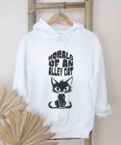 Official Official Morals of an Alley Cat Black T Shirt