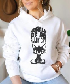 Official Official Morals of an Alley Cat Black T Shirt, hoodie, sweater, long sleeve and tank top Official Official Morals of an Alley Cat Black T Shirt