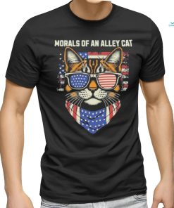 Official Official Morals of an alley cat American T Shirt