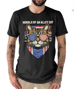 Official Official Morals of an alley cat American T Shirt