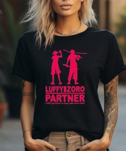 Official One Piece Luffy And Zoro Partner Luffy And Zoro In Tune With Each Other t shirt