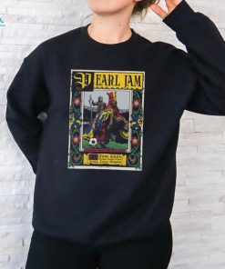 Official Pearl Jam In London UK Limited Poster At Tottenham Hotspur June 29, 2024 Shirt